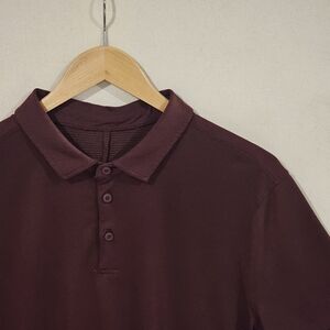 lululemon athletica Maroon Polo Shirt